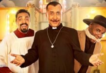 ‘Picaretas Não Vão Pro Céu’, com Maurício Manfrini e Tirullipa, ganha cartaz inédito