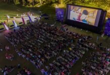 Cinema Inflável tem programação gratuita neste fim de semana na Taquara