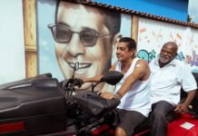 VEJA FOTOS! Em Xerém, Zeca Pagodinho grava participação especial na própria cinebiografia