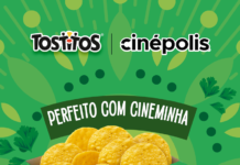 Cinépolis lança snack de tortilhas com TOSTITOS® acompanhado dos molhos guacamole e cheddar