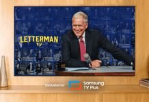 Samsung TV Plus lança canal exclusivo dedicado a David Letterman
