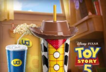 UCI celebra ‘Toy Story 5’ com Fanzinho Event, copo temático de Woody e sessões nas salas especiais