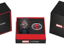 Citizen traz ao Brasil coleção de relógios do Homem-Aranha