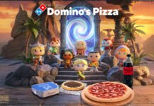 Domino’s lança combos inspirados na clássica animação Caverna do Dragão e estreia plataforma de colecionáveis