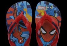 Entre teias e aventuras, Havaianas leva o universo de Homem-Aranha para nova coleção