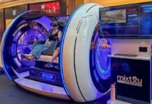 Parque de realidade virtual chega ao Shopping Vila Olímpia com simuladores imersivos nas férias escolares