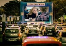 Cine Autorama em Campinas com sessões gratuitas de cinema drive-in