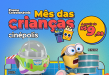 Cinépolis celebra o Mês das Crianças com promoção de colecionáveis a partir de R$ 9,99
