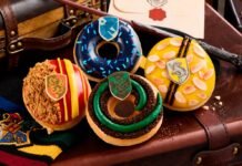Krispy Kreme lança edição especial de donuts inspirada em Harry Potter™ e as quatro casas de Hogwarts™